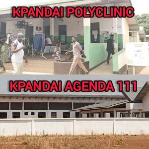 The records speak: Who built the Kpandai Polyclinic and the current status of the Agenda 111 hospital