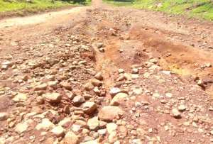 Nabdam residents petition government over poor roads, demand urgent reconstruction