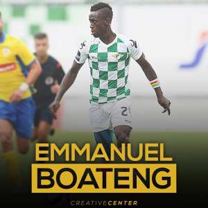 Portuguese side Moreirense name price for Ghanaian striker Emmanuel Boateng