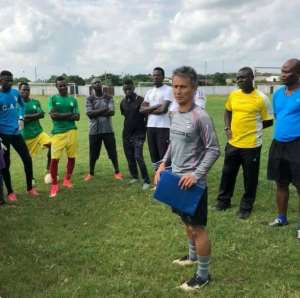 CAF CONFED. CUP: Aduana Stars Coach Kenichi Lauds Players After Win Against AS Vita