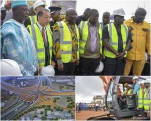 Bawumia Cuts Sod For Tema Motorway Roundabout Project