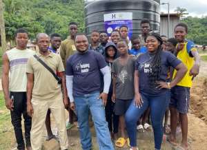 Akosombo: Harriet Afriyie Foundation commissions Abume Water Project