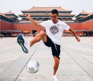 Ronaldo Touches Down In China For Nike CR7 Tour