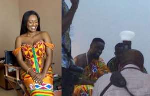 See Beautiful Photos From Sarkodie, Tracy Engagement