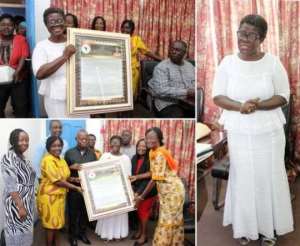 Ougoing Acting General Manager Of GNA Honoured