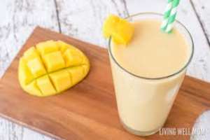 Coconut-Mango Smoothie For  A Refreshing Start!