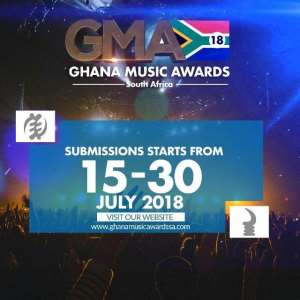 Ghana Music Awards South Africa Nominations end on 30th July