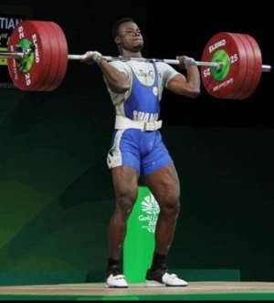 Ghana To Lose Top Weightlifter Chris Amoah Due To Low Motivation