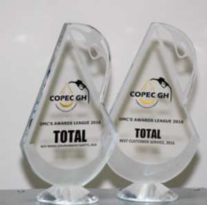 Total Ghana receives 2 prestigious awards from COPEC