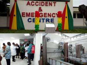 Health Minister Commissions New Accident And Emergency Centre At Korle-Bu