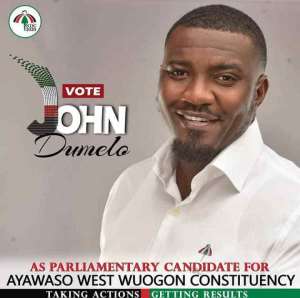 John Dumelo, A New Ronald Reagan in the Making? Possibly