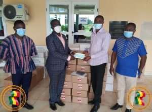 Ahafo Regional Coordinating Council Donates PPE To Health Workers