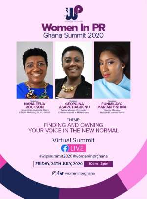 4th Women In PR Ghana Annual Summit Goes Virtual On July 24th
