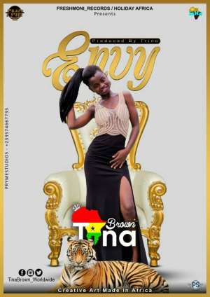 19 year old Tina Brown to launch her first single this month