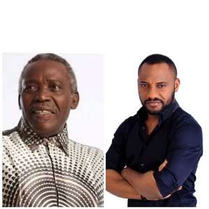 ‘It would be dream come true to work with you on set again’-Yul Edochie to Olu Jacobs