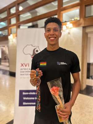 Harry Stacey and Alice Joselle Mensah to represent Ghana In Swimming at Paris 2024