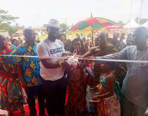 Work Meaningful Foundation builds ultra-modern classroom block for Akyeremade D/A JHS
