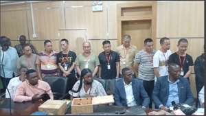 GoldBod nabs 10 Chinese nationals in major gold smuggling bust at Asankragwa