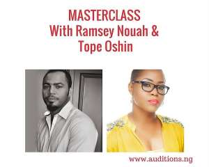 Nollywood Giants, Ramsey Nouah And Tope Oshin To Facilitate Acting Masterclass This August