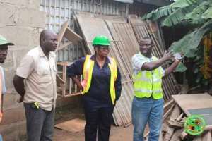 Musuku Culvert Under Construction - MCE Inspects Project And Assures Of Same In Other Areas To Address Flooding In The Municipality