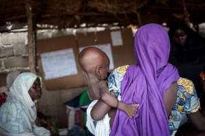 Nigeriaamp;39;s northern region has a disproportionate number of malnourished children. - Source: TEFAN HEUNISAFP via Getty Images