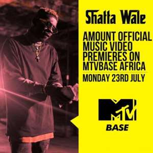 Shatta Wales Amount Video Shows On MTVBase Today