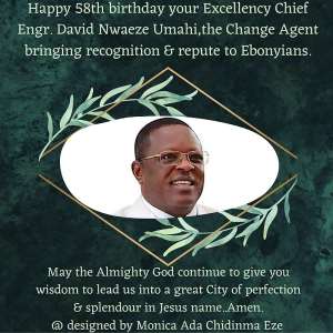 Umahi  58: Celebration of an Icon, Unblemished Democrat and Architect of the Modern Ebonyi State