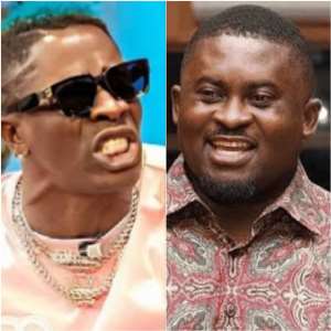 Shatta wale and Reverend Daniel Yaw Donkoh