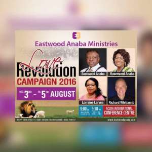 Eastwood Anaba Ministries Hosts 6th Love Revolution Campaign In August