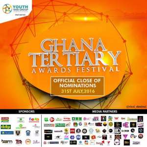 Ghana Tertiary Awards To Close Nomination On 31st July, 2016