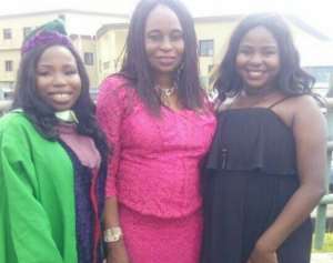 Comedian, Gbenga Adeyinkas Daughter Graduates with First Class