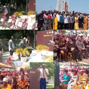 Wreath laying for PANAFESTEmancipation Day held