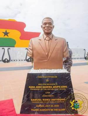 NDC Minority asks Akufo-Addo to ensure Mills' bust bears his name