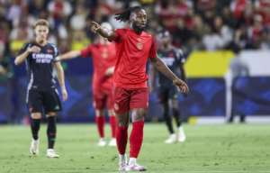 Antoine Semenyo in AFC Bournemouths pre-season friendly loss to Thomas Parteys Arsenal VIDEO