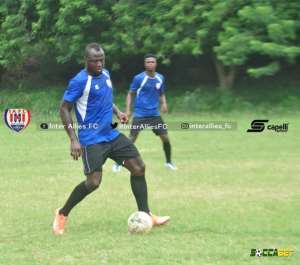 Inter Allies' Prince Appiah To Go Home Next Week In Kumasi