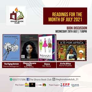 Ghana Book Club Discussion: Kafui Danku and Ms.Nancy emerges July guest authors