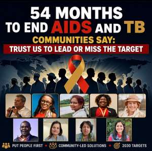 54 months to end AIDS and TB: Communities say Trust us to lead or miss the target