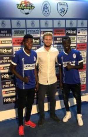 Ghanaian duo Oliver Amedor and Samed Adams join Israeli outfit Hapoel Ramat