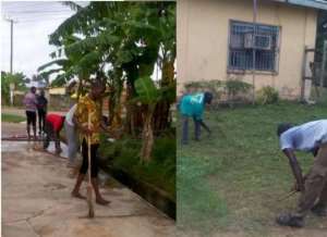 GES Staff Embarks On Clean-up Exercise