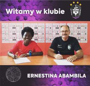 Black Queens Midfielder Ernestina Abambila Seals Transfer To Polish Side KKPK Medyk Konin