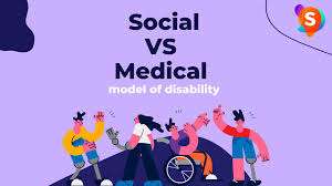 Social vs. Medical Model of Disability. Image by Sociability app