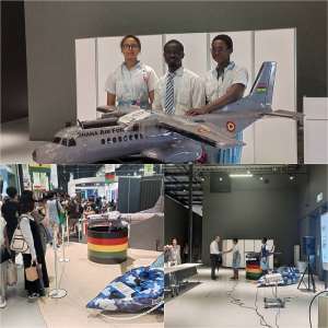 Afia Kobi Ampem Girls SHS showcases aviation innovation at Osaka World Expo in Japan