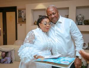 ‘I love you’ — Mahama celebrates Lordina on 34th wedding anniversary