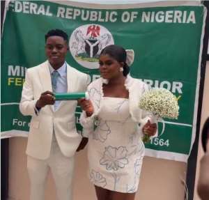 Nigerian TikTok Stars Peller and Jarvis Celebrate Legal Marriage Ahead of August Wedding