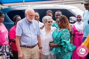 Dr Richard Hart commends Breast Care International for advancing breast cancer care in Ghana