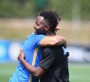 Kwadwo Asamoah Reunites With Former Boss Antonio Conte To Begin Pre-Season
