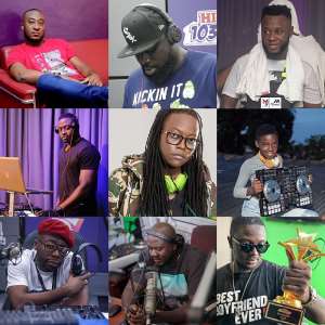 Who are the 12 'Most Wanted' DJs in Ghana?