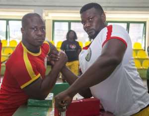 Africa Armwrestling Championship Rocks Ghana