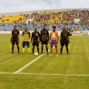 GHPL Matchday 32: Hearts of Oak fight to earn point from Ebusua Dwarfs clash in Cape Coast