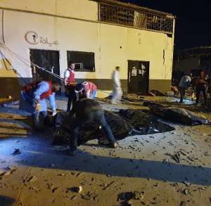 Air Attack In Libya: Dozens Killed In Migrant Camps